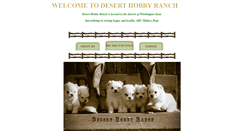 Desktop Screenshot of deserthobbyranch.com